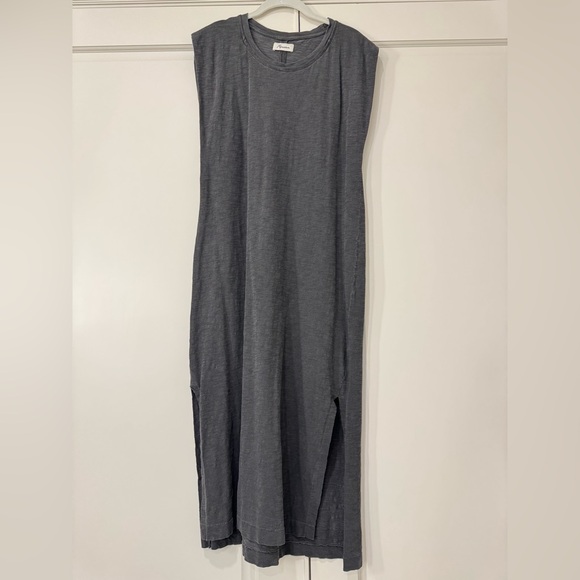 Rowan Georgia Slub Muscle Tank Dress
Color: FADED BLACK - Picture 5 of 9